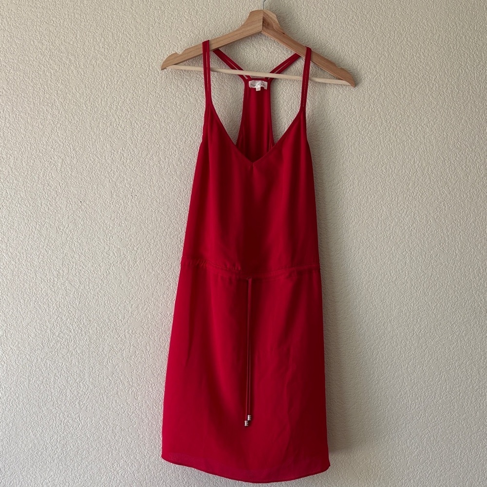 Kaya di koko Red Spaghetti Strap, Racerback Style 100% Polyester Dress